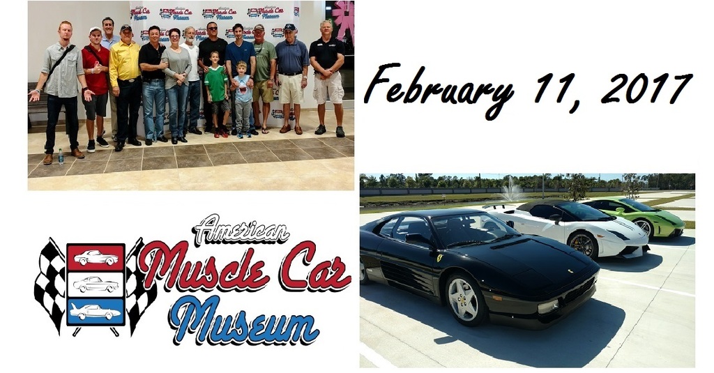 Exotic Car Association & Hollywood Wheels Tour - February 11, 2017