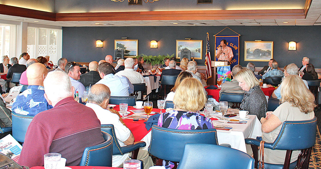 Rotary Meeting Speaker at Eau Gallie Yacht Club - January 11, 2017