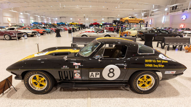 1966 Chevrolet Corvette 427 SCCA Road Racer Bergen & Johnson 'Eight Ball' Car