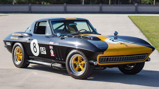 1966 Chevrolet Corvette 427 SCCA Road Racer Bergen & Johnson 'Eight Ball' Car