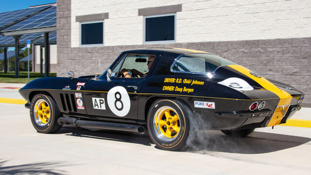 1966 Chevrolet Corvette 427 SCCA Road Racer Bergen & Johnson 'Eight Ball' Car