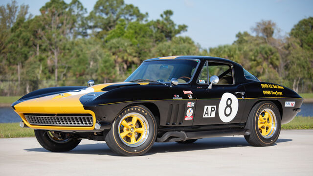 1966 Chevrolet Corvette 427 SCCA Road Racer Bergen & Johnson 'Eight Ball' Car