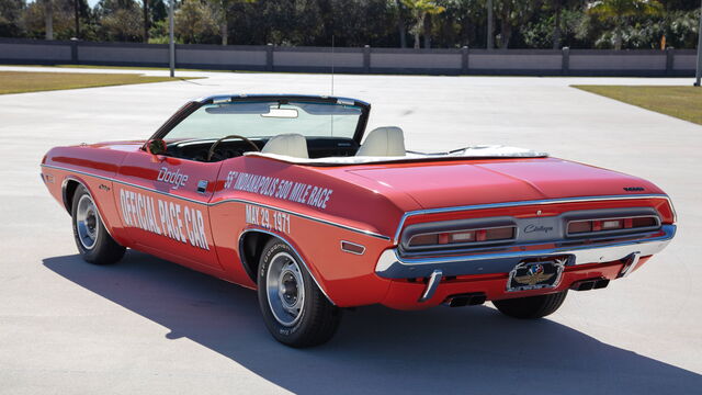 1971 Dodge Challenger Indy 500 Pace Car