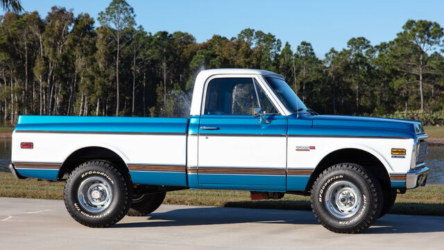 1972 Chevrolet Cheyenne Super 4x4 Pickup C10 1/2 Ton