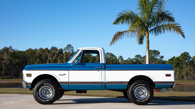 1972 Chevrolet Cheyenne Super 4x4 Pickup C10 1/2 Ton