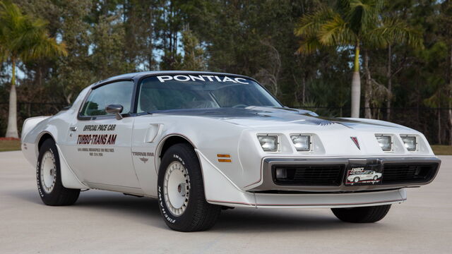 1980 Pontiac Trans Am Indy Pace Car