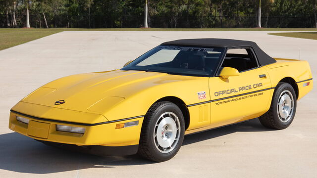 1986 Chevrolet Corvette Indy Pace Car