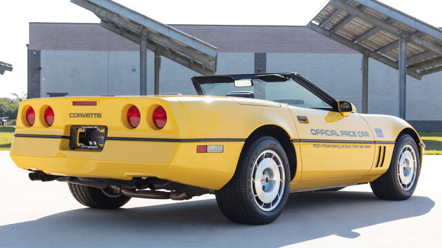 1986 Chevrolet Corvette Indy Pace Car