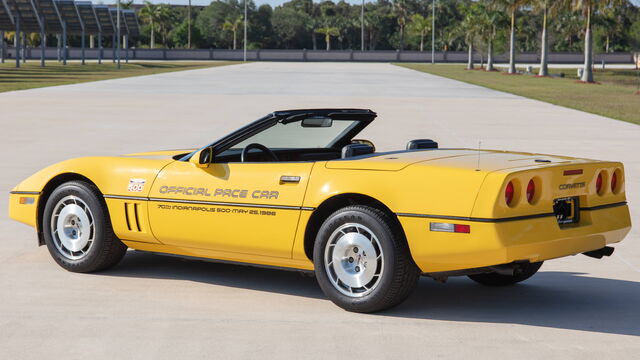 1986 Chevrolet Corvette Indy Pace Car