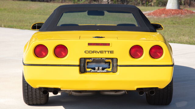 1986 Chevrolet Corvette Indy Pace Car