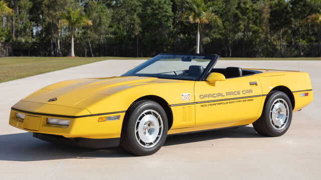 1986 Chevrolet Corvette Indy Pace Car