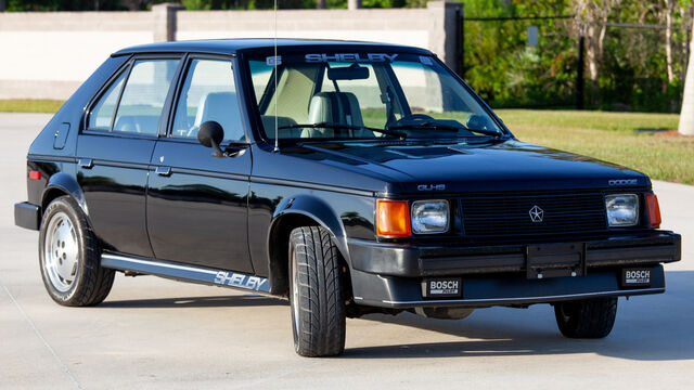 1986 Dodge Shelby Omni GLHS