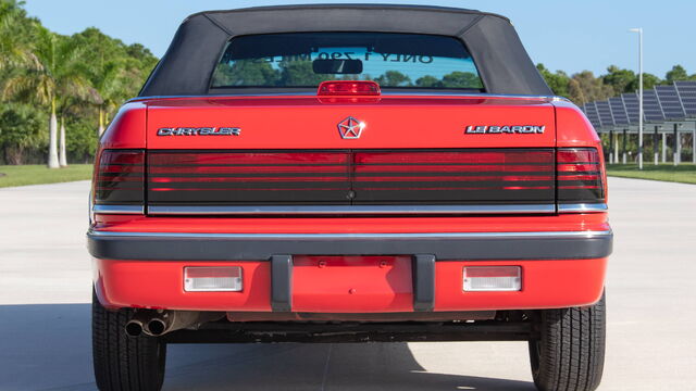 1987 Chrysler LeBaron Convertible