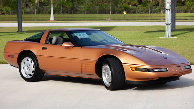 1992 Chevrolet Corvette Factory Paint Test Prototype