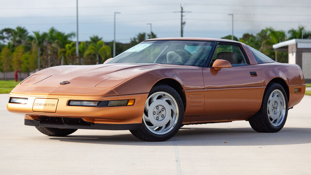 1992 Chevrolet Corvette Factory Paint Test Prototype