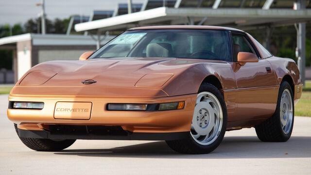 1992 Chevrolet Corvette Factory Paint Test Prototype