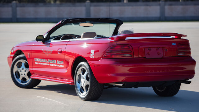 1994 Ford Mustang SVT Cobra Indy Pace Car
