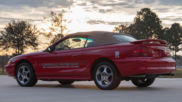 1994 Ford Mustang SVT Cobra Indy Pace Car