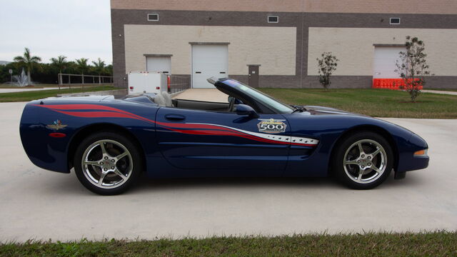 2004 Chevrolet Corvette Convertible Indy Parade Car 