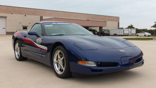 2004 Chevrolet Corvette Convertible Indy Parade Car 