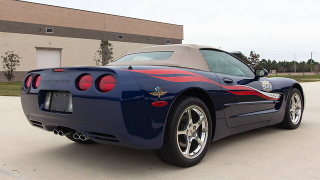 2004 Chevrolet Corvette Convertible Indy Parade Car 