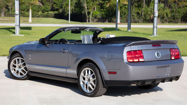 2007 Ford Mustang GT500 Convertible