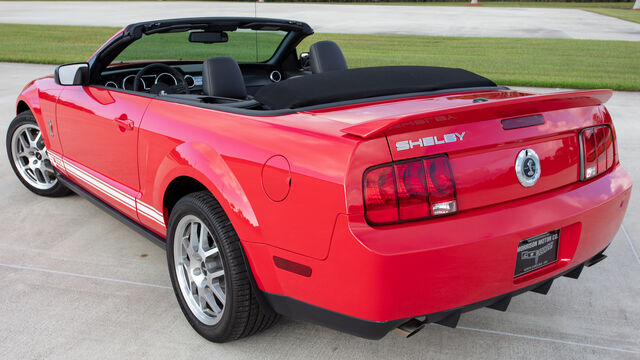 2007 Ford Mustang GT500 Convertible 