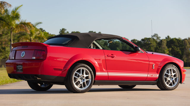 2007 Ford Mustang GT500 Convertible 