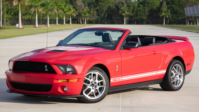 2007 Ford Mustang GT500 Convertible 