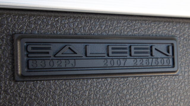 2007 Ford Mustang Saleen Parnelli Jones Special Edition