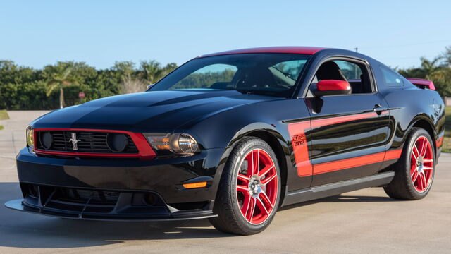 2012 Ford Mustang Boss 302 Laguna Seca Edition Factory Prototype