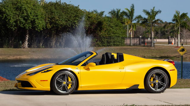 2015 Ferrari 458 Speciale Aperta Convertible