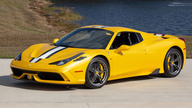 2015 Ferrari 458 Speciale Aperta Convertible