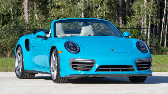 2017 Porsche 911 Turbo S Cabriolet