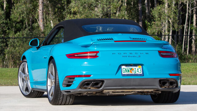 2017 Porsche 911 Turbo S Cabriolet