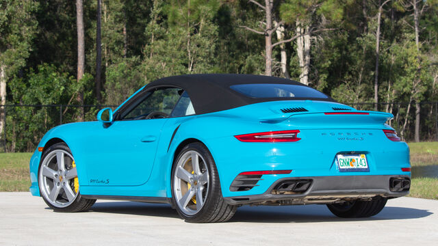 2017 Porsche 911 Turbo S Cabriolet