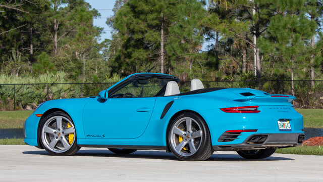 2017 Porsche 911 Turbo S Cabriolet