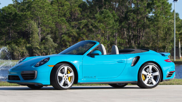 2017 Porsche 911 Turbo S Cabriolet