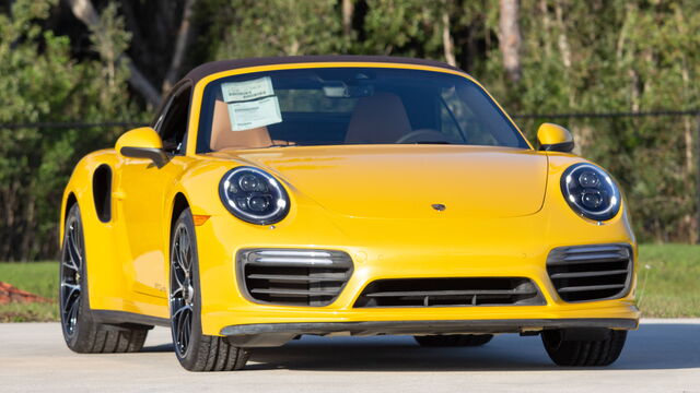 2018 Porsche 911 Turbo S Cabriolet