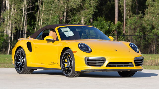 2018 Porsche 911 Turbo S Cabriolet