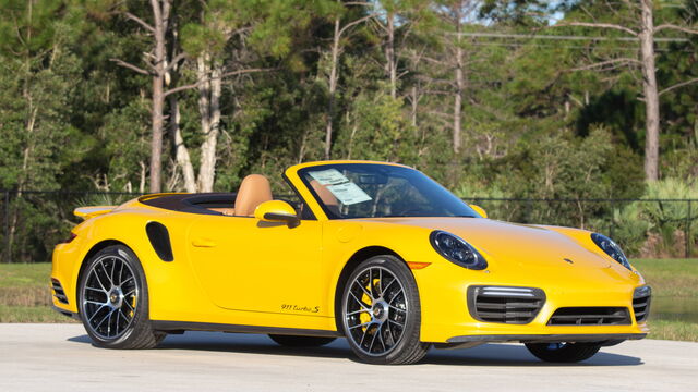 2018 Porsche 911 Turbo S Cabriolet