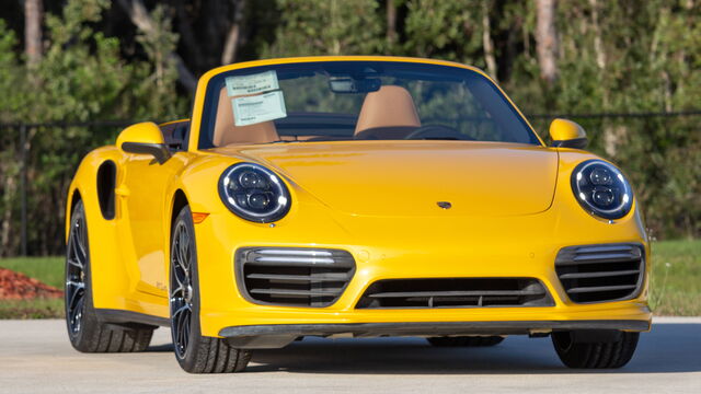 2018 Porsche 911 Turbo S Cabriolet