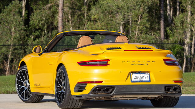 2018 Porsche 911 Turbo S Cabriolet