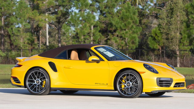 2018 Porsche 911 Turbo S Cabriolet