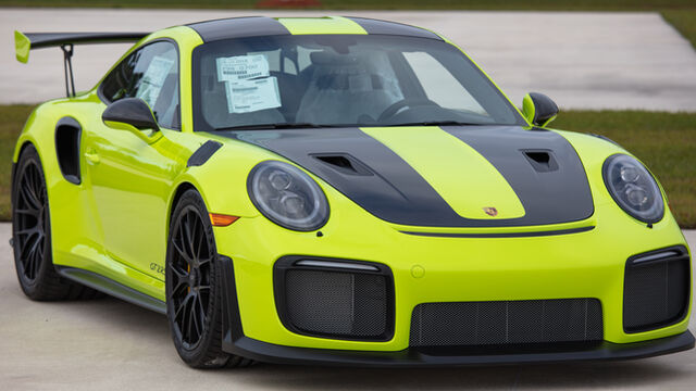 2018 Porsche GT2 RS Weissach Package 