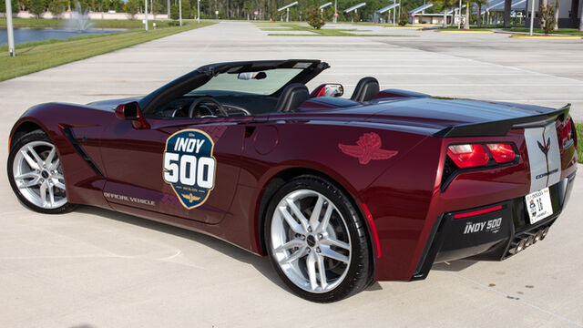 2019 Chevrolet Corvette Indy 500 Festival Car 