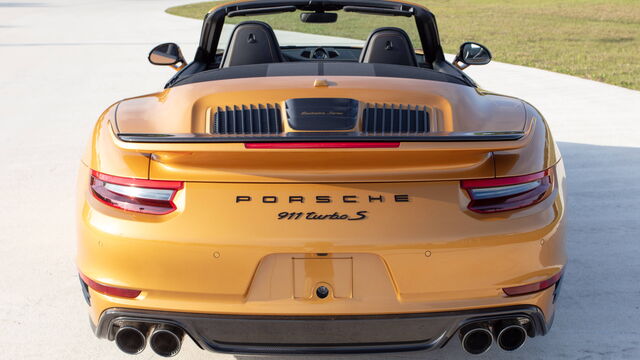 2019 Porsche 911 Exclusive Convertible