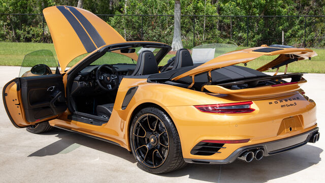 2019 Porsche 911 Exclusive Convertible 