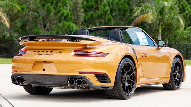 2019 Porsche 911 Exclusive Convertible