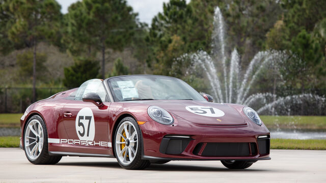 2019 Porsche 911 Speedster